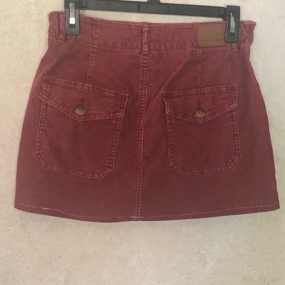 American Eagle Super Stretch Corduroy Skirt Size 2 - Picture 2 of 10